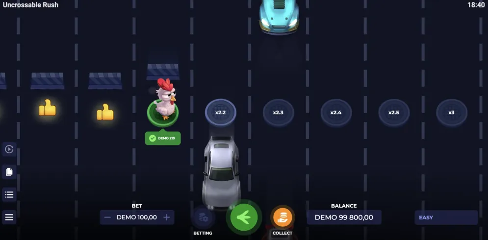 Uncrossable Rush
